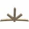 Ekena Millwork Alberta Rough Sawn Timber Gable Bracket, Douglas Fir, 84"W x 53"H x 4"D x 6"F, 15/12 Pitch GBW084X53X0406ALB00RDF - alternate 4